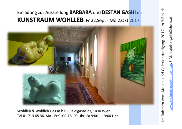 Ausstellung Destan Gashi Wien 2016